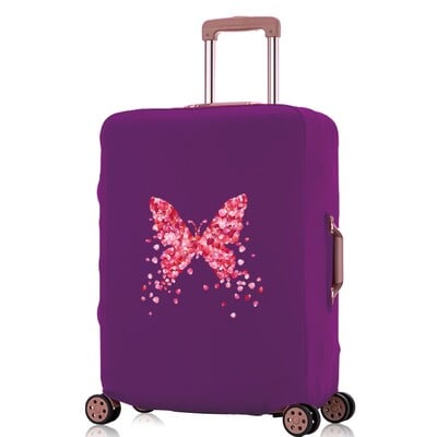 Husă pentru bagaje Valisă Husă pentru praf de călătorie Huse de protecție pentru bagaje pentru accesorii de călătorie de 18-32 inci Model Butterfly Series