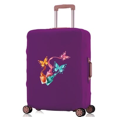 Husă pentru bagaje Valisă Husă pentru praf de călătorie Huse de protecție pentru bagaje pentru accesorii de călătorie de 18-32 inci Model Butterfly Series