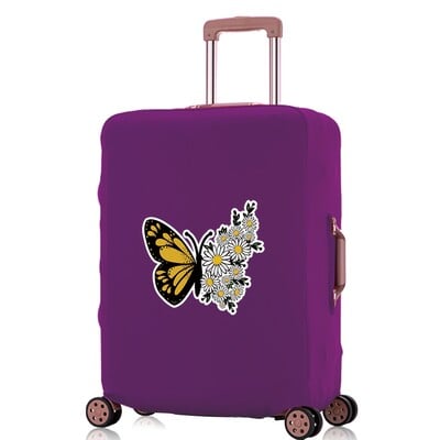 Husă pentru bagaje Valisă Husă pentru praf de călătorie Huse de protecție pentru bagaje pentru accesorii de călătorie de 18-32 inci Model Butterfly Series