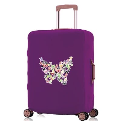 Husă pentru bagaje Valisă Husă pentru praf de călătorie Huse de protecție pentru bagaje pentru accesorii de călătorie de 18-32 inci Model Butterfly Series