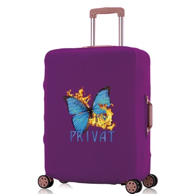 Husă pentru bagaje Valisă Husă pentru praf de călătorie Huse de protecție pentru bagaje pentru accesorii de călătorie de 18-32 inci Model Butterfly Series