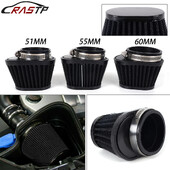 RASTP-Universal Filter Air 51mm/55mm/60mm Cleaner Οβάλ στρογγυλός κωνικός σφιγκτήρας για τις περισσότερες μοτοσυκλέτες RS-OFI100
