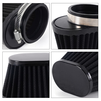 RASTP-Universal Filter Air 51mm/55mm/60mm Cleaner Οβάλ στρογγυλός κωνικός σφιγκτήρας για τις περισσότερες μοτοσυκλέτες RS-OFI100