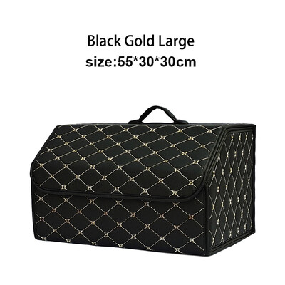 Daudzfunkcionāls saliekams automašīnas bagāžas nodalījuma organizators ar vāku Pārnēsājams automašīnas bagāžas nodalījums