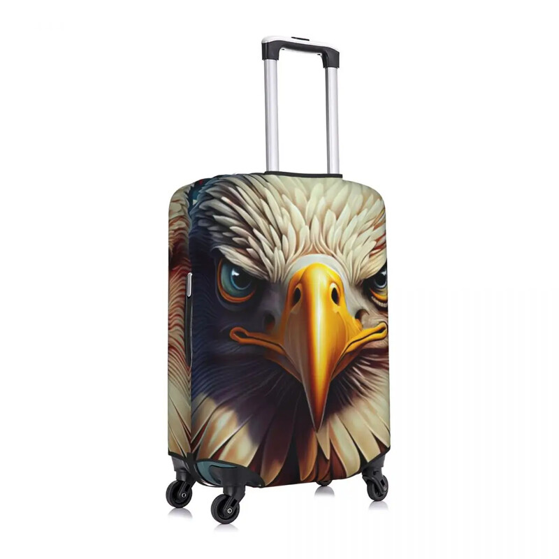 Eagle Statele Unite ale Americii Imprimare Huse de protecție pentru bagaje Elastic Impermeabil 18-32 inch Husă pentru valiză Accesorii de călătorie