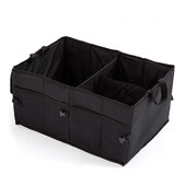 Lielas ietilpības automašīnas bagāžas nodalījuma kaste, izturīga un izturīga salokāma pārnēsājama kravas uzglabāšanas kaste, automašīnu kravas automašīnu SUV bagāžnieka piederumi