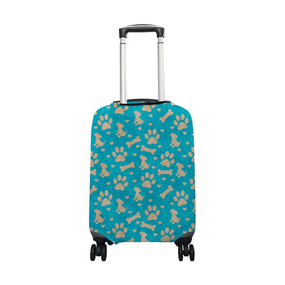 Husă pentru bagaje cu gheare de pisică drăguță Husă elastică rezistentă la praf pentru valiză Husă de călătorie de 18-32 inci Închidere cu fermoar Accesorii de călătorie