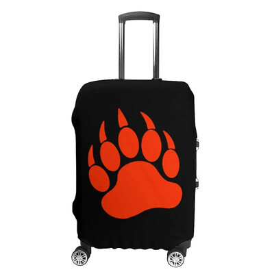 Husă pentru bagaje cu gheare de pisică drăguță Husă elastică rezistentă la praf pentru valiză Husă de călătorie de 18-32 inci Închidere cu fermoar Accesorii de călătorie