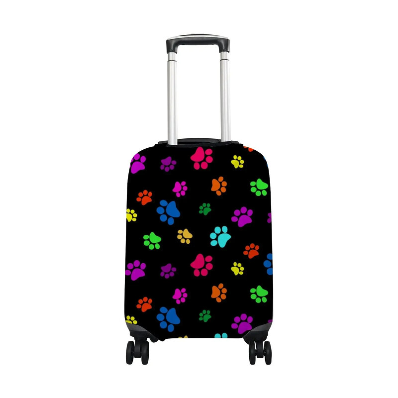 Husă pentru bagaje cu gheare de pisică drăguță Husă elastică rezistentă la praf pentru valiză Husă de călătorie de 18-32 inci Închidere cu fermoar Accesorii de călătorie