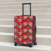 Dongbei navlaka za kovčeg s velikim cvijetom, luksuzna zaštita za putovanje na krstarenju, let, korisni dodaci za prtljagu