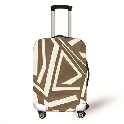 Husă pentru bagaje cu model geometric fierbinte Husă de protecție pentru bagaje 18-32 inch Husă pentru cărucior Husă pentru valiză Husă pentru praf Accesorii de călătorie