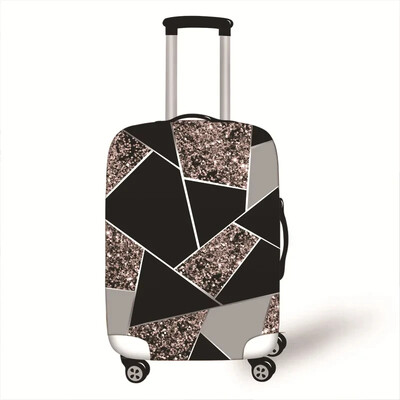 Husă pentru bagaje cu model geometric fierbinte Husă de protecție pentru bagaje 18-32 inch Husă pentru cărucior Husă pentru valiză Husă pentru praf Accesorii de călătorie