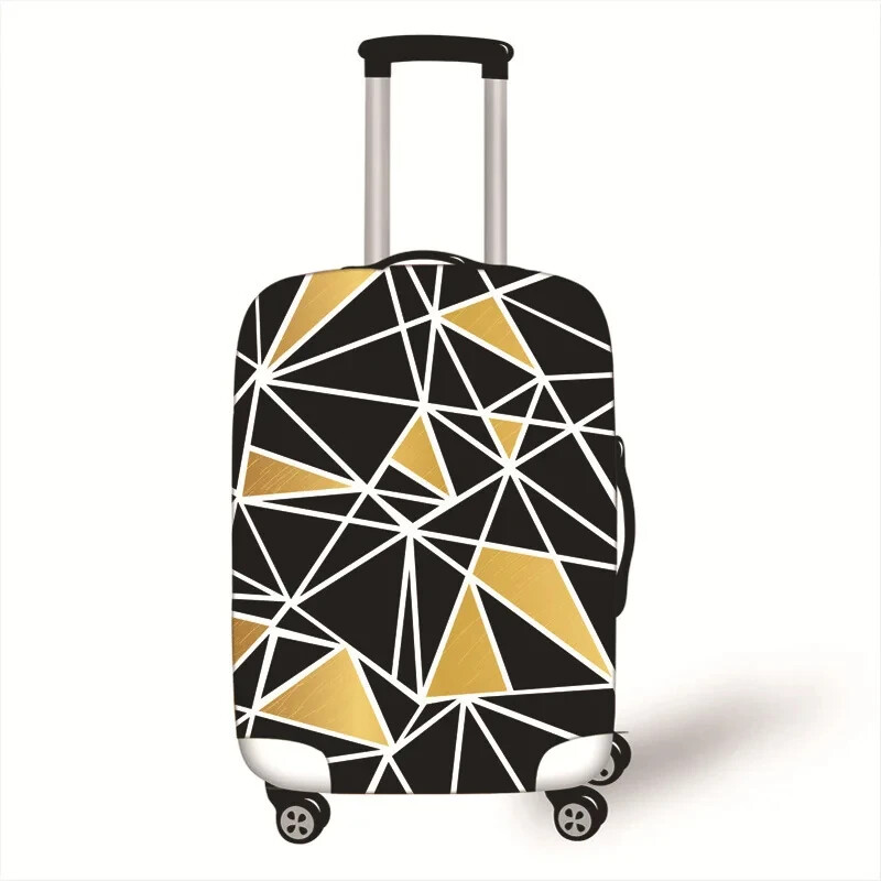 Husă pentru bagaje cu model geometric fierbinte Husă de protecție pentru bagaje 18-32 inch Husă pentru cărucior Husă pentru valiză Husă pentru praf Accesorii de călătorie