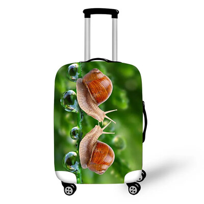 Radošs dizains ceļojumu aizsardzība dzīvnieku ainavas raksts ceļojumu vairogs ūdensizturīgs pārnēsājams čemodāns čemodāns lietus pārvalks