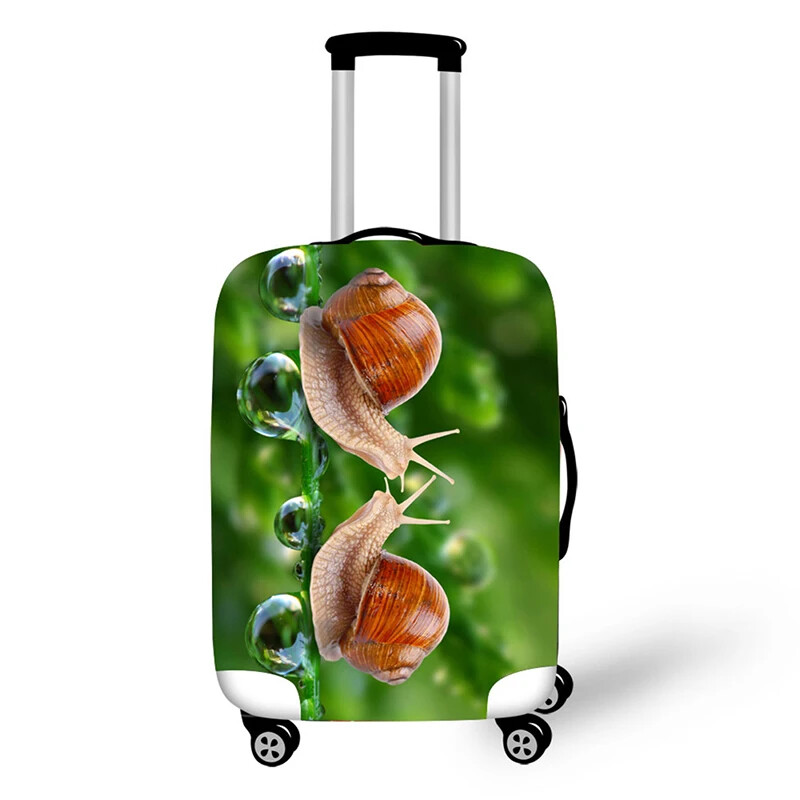 Radošs dizains ceļojumu aizsardzība dzīvnieku ainavas raksts ceļojumu vairogs ūdensizturīgs pārnēsājams čemodāns čemodāns lietus pārvalks