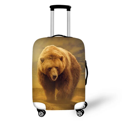 Huse de protecție adorabile pentru animale pentru valiză Husă pentru bagaje de călătorie, elastică extensibilă până la 18 inchi - 30 inchi Huse peisaj