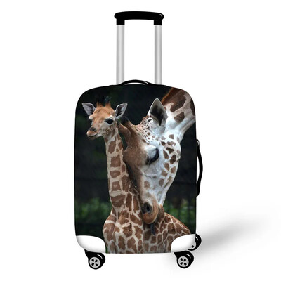 Huse de protecție adorabile pentru animale pentru valiză Husă pentru bagaje de călătorie, elastică extensibilă până la 18 inchi - 30 inchi Huse peisaj