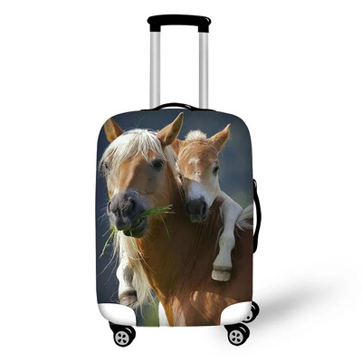 Huse de protecție adorabile pentru animale pentru valiză Husă pentru bagaje de călătorie, elastică extensibilă până la 18 inchi - 30 inchi Huse peisaj