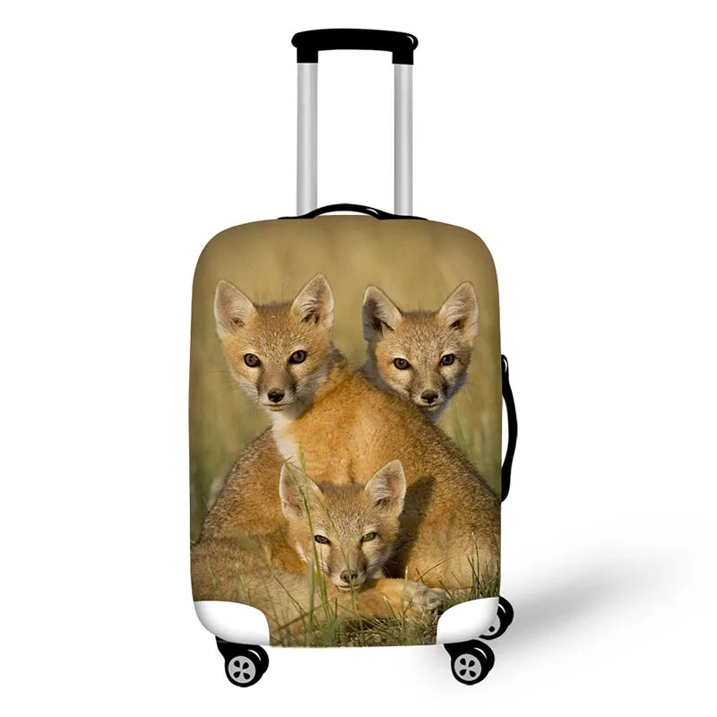 Huse de protecție adorabile pentru animale pentru valiză Husă pentru bagaje de călătorie, elastică extensibilă până la 18 inchi - 30 inchi Huse peisaj