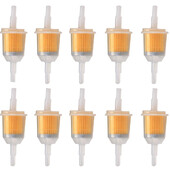 Filtru universal de combustibil pentru benzină, 10 buc. Filtre de combustibil interioare pentru mașină, scuter pentru motociclete, instrument pentru filtru de ulei pe benzină, filtru de combustibil pentru moto ATV