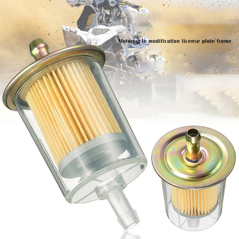 Filtru universal de combustibil pentru benzină, 10 buc. Filtre de combustibil interioare pentru mașină, scuter pentru motociclete, instrument pentru filtru de ulei pe benzină, filtru de combustibil pentru moto ATV
