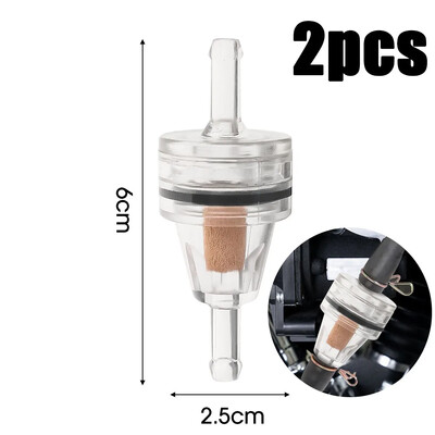 Filtru de benzină cu miez de cupru pentru motocicletă, filtru universal de benzină în linie, rezistență la filtrul de combustibil pentru mașină, element de filtru de combustibil pentru motocicletă