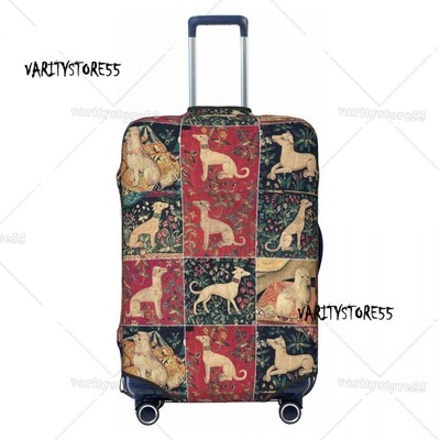 Pielāgots Snooty čemodāna pārsegs Elastīgie Greyhound Whippet Suņu bagāžas aizsargpārsegi 18-32 collām