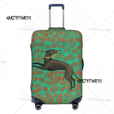 Pielāgots Snooty čemodāna pārsegs Elastīgie Greyhound Whippet Suņu bagāžas aizsargpārsegi 18-32 collām