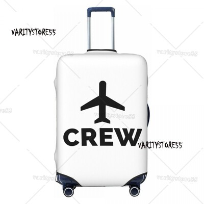 Prilagođena svjetla za pistu zračne luke noću Zaštitnik navlake za prtljagu Slatke navlake za putne kovčege kontrolora zračnog prometa za 18-32 inča