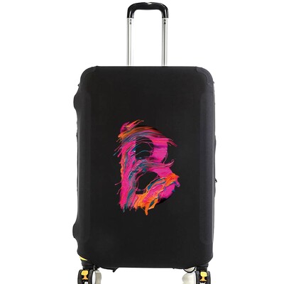 Husă de protecție pentru bagaje pentru vopsea de modă de 18-28 inchi, model serie de 26 litere, valiza, saci de praf elastice, husă, accesorii de călătorie