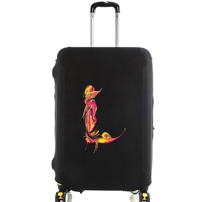 Husă de protecție pentru bagaje pentru vopsea de modă de 18-28 inchi, model serie de 26 litere, valiza, saci de praf elastice, husă, accesorii de călătorie