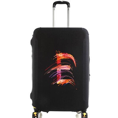 Husă de protecție pentru bagaje pentru vopsea de modă de 18-28 inchi, model serie de 26 litere, valiza, saci de praf elastice, husă, accesorii de călătorie