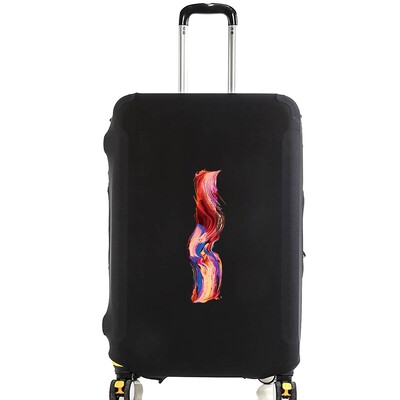 Husă de protecție pentru bagaje pentru vopsea de modă de 18-28 inchi, model serie de 26 litere, valiza, saci de praf elastice, husă, accesorii de călătorie