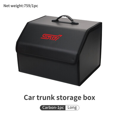 Automašīnas ādas bagāžas nodalījuma organizators Automātiski salokāmi instrumenti Uzglabāšanas futrālis Bagāžnieks Tīrs priekš Subaru Impreza Legacy WRX STI BRZ XV WRC Ascent Exiga