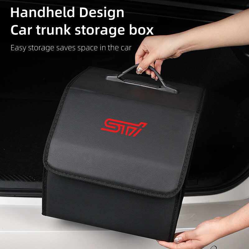 Auto nahast pakiruumi korraldaja Automaatselt kokkupandavad tööriistad Hoiukott Pagasiruumi Korralik Subaru Impreza Legacy WRX STI BRZ XV WRC Ascent Exiga jaoks