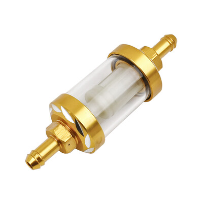 SCL MOTOS Motocicletă 6mm Benzină Filtru Ulei Filtru în Linie Benzină Furtun Combustibil Tub țeavă Cu Agrafe Pentru Moto Scooter Dirt Bike