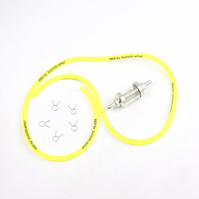 SCL MOTOS Motocicletă 6mm Benzină Filtru Ulei Filtru în Linie Benzină Furtun Combustibil Tub țeavă Cu Agrafe Pentru Moto Scooter Dirt Bike