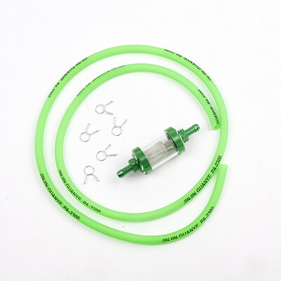 SCL MOTOS Motocicletă 6mm Benzină Filtru Ulei Filtru în Linie Benzină Furtun Combustibil Tub țeavă Cu Agrafe Pentru Moto Scooter Dirt Bike