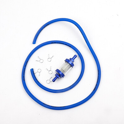 SCL MOTOS Motocicletă 6mm Benzină Filtru Ulei Filtru în Linie Benzină Furtun Combustibil Tub țeavă Cu Agrafe Pentru Moto Scooter Dirt Bike
