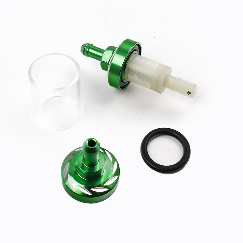 SCL MOTOS Motocicletă 6mm Benzină Filtru Ulei Filtru în Linie Benzină Furtun Combustibil Tub țeavă Cu Agrafe Pentru Moto Scooter Dirt Bike