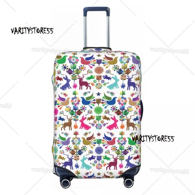 Huse pentru valiză cu flori mexicane personalizate