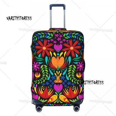 Huse pentru valiză cu flori mexicane personalizate