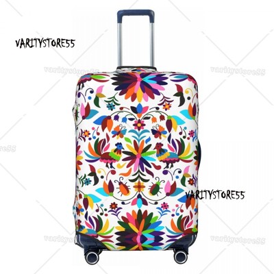 Huse pentru valiză cu flori mexicane personalizate