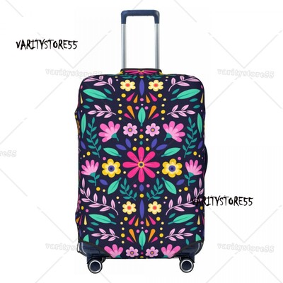 Huse pentru valiză cu flori mexicane personalizate