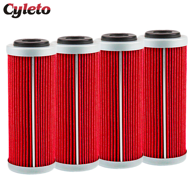 4/6 buc. Filtru de ulei Cyleto pentru motocicleta KTM SX SXF SXS EXC EXC-F EXC-R XCF XCF-W XCW SMR 250 350 400 450 505 530 2007-2020