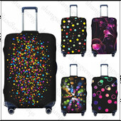 Puncte colorate Îngroșare husă pentru bagaje Elasticitate cărucior husă de praf Protecție valiză Accesorii pentru carcasă