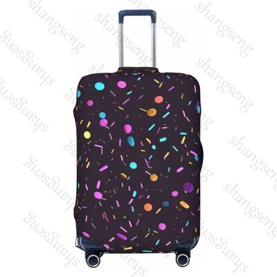 Puncte colorate Îngroșare husă pentru bagaje Elasticitate cărucior husă de praf Protecție valiză Accesorii pentru carcasă