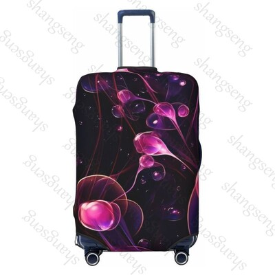 Puncte colorate Îngroșare husă pentru bagaje Elasticitate cărucior husă de praf Protecție valiză Accesorii pentru carcasă