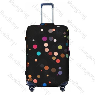 Puncte colorate Îngroșare husă pentru bagaje Elasticitate cărucior husă de praf Protecție valiză Accesorii pentru carcasă