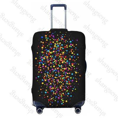 Puncte colorate Îngroșare husă pentru bagaje Elasticitate cărucior husă de praf Protecție valiză Accesorii pentru carcasă